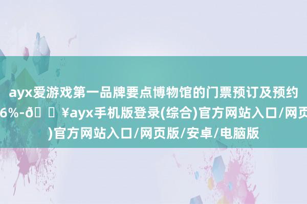 ayx爱游戏第一品牌要点博物馆的门票预订及预约量同比增长了406%-🔥ayx手机版登录(综合)官方网站入口/网页版/安卓/电脑版